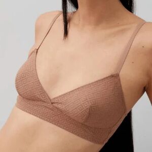 Else Betty Triangle Soft Bra Nude Size 34C/36B
